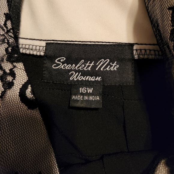 Scarlett Nite Woman black lace dress - Picture 3 of 4